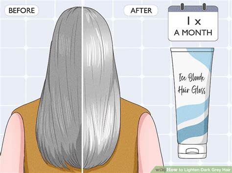 Lighten Dark Grey Hair Salon Or At Home With Or Without Bleach