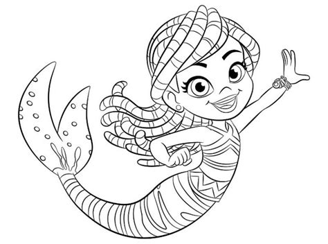 Santiago Of The Seas Coloring Pages Coloring Home