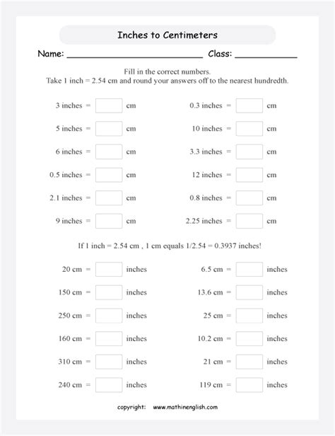 This math worksheet gives your child practice converting common measurements such as cm, mm, $, and ¢. Printable primary math worksheet for math grades 1 to 6 ...