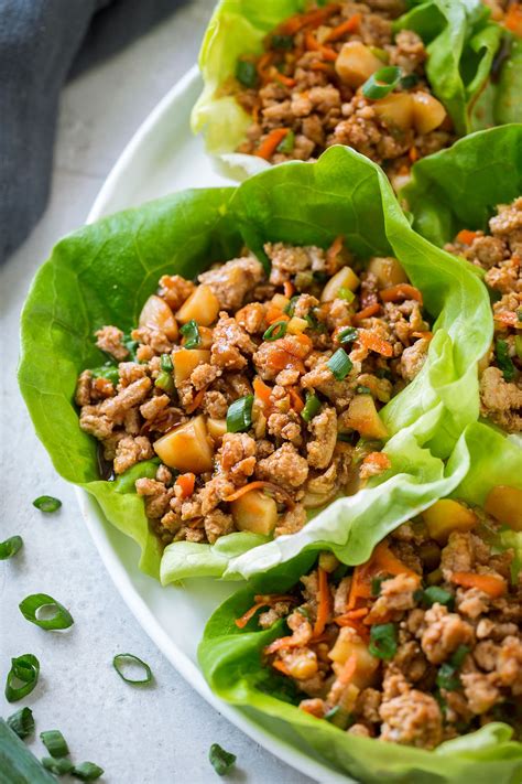 The rich and luscious sesame sauce is key to these quick middle eastern flavored lettuce cups. Lettuce Wraps | Cooking Classy | Bloglovin'