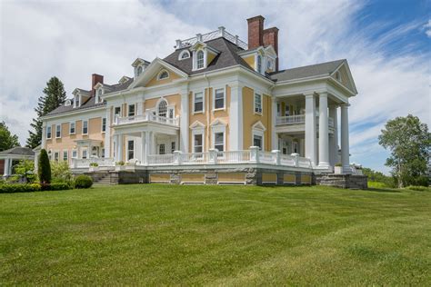 A Stately Colonial Style Mansion In Burke Vermont Is On The Market