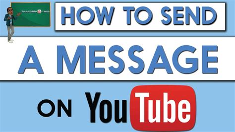 How To Send A Message On Youtube Youtube