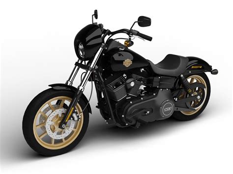 Мотоцикл #5412, аукцион jba kobe, дата торгов 2021.06.22. Harley-Davidson FXDL Dyna Low Rider S 2016 3D Model in ...
