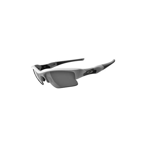 oakley flak jacket xlj shades polished white and black iridium lens sigma sports