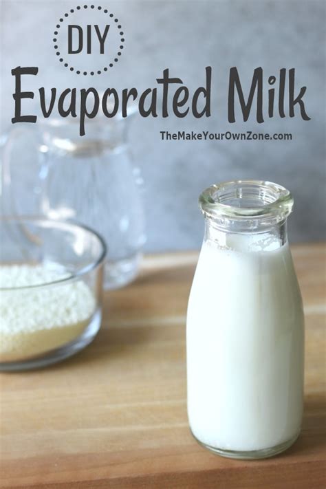 The flavor is rich, caramelized, and slightly sweet. DIY Evaporated Milk - The Make Your Own Zone