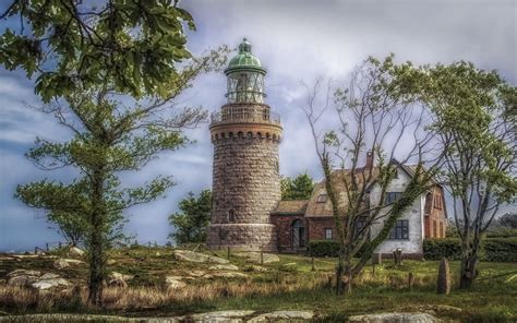 Hammeren Lighthouse In Denmark Image Abyss