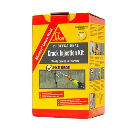 Sika Sikadur Crack Repair Kit Concrete Crack Repair System 713233 The