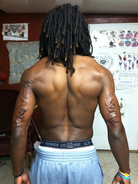 Ideas for men and women. I like the tattoo starting up high (r finishing). High up on the tricep. Also, it's wide enough ...