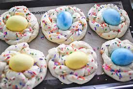 Nobody actually eats the eggs, they are meant to be there as a symbol of easter but you can just store them in the fridge to be eaten another time. Italian Easter Cookies Recipe - Laura Vitale - EverybodyLovesItalian.comEverybodyLovesItalian.com
