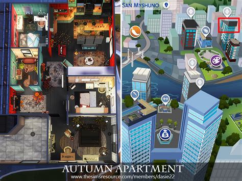 The Sims 4 City Living San Myshuno Apartments World O