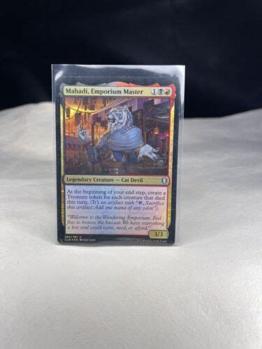 Mahadi Emporium Master Foil 282 Battle For Baldurs Gate Clb Mtg