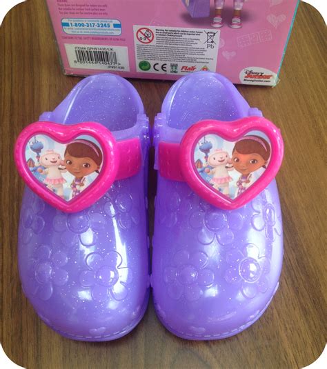 There is something truly beautiful in gifting your loved one the shoes/boots that will safely walk them through their future adventures! Doc McStuffins Light Up Doctor Shoes from Flair plc ...