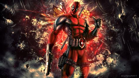 Marvel studios celebrates the movies. Deadpool, Logo, Black, Red, Superhero, Comics, Pistol ...