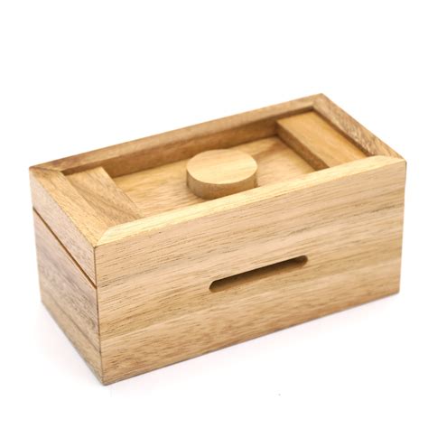 Buy A T Cash Box With Secret Compartments In Designs Of Wood For