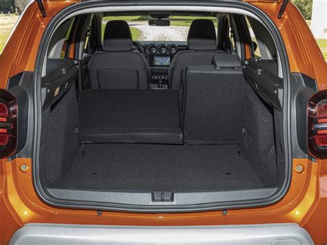 Boot Space In The Dacia Duster Changing Lanes