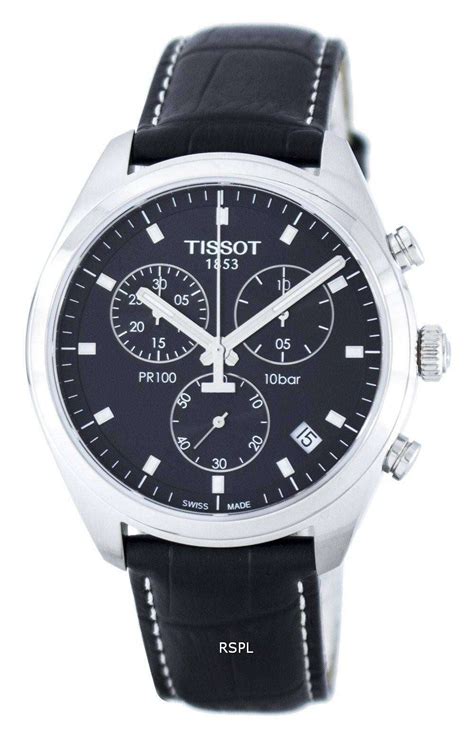 Quartz watches came into existence in the last week of the 1960s. Tissot T-Classic PR100 Quartz Chronograph T101.417.16.051.00 T1014171605100 Men's Watch ...