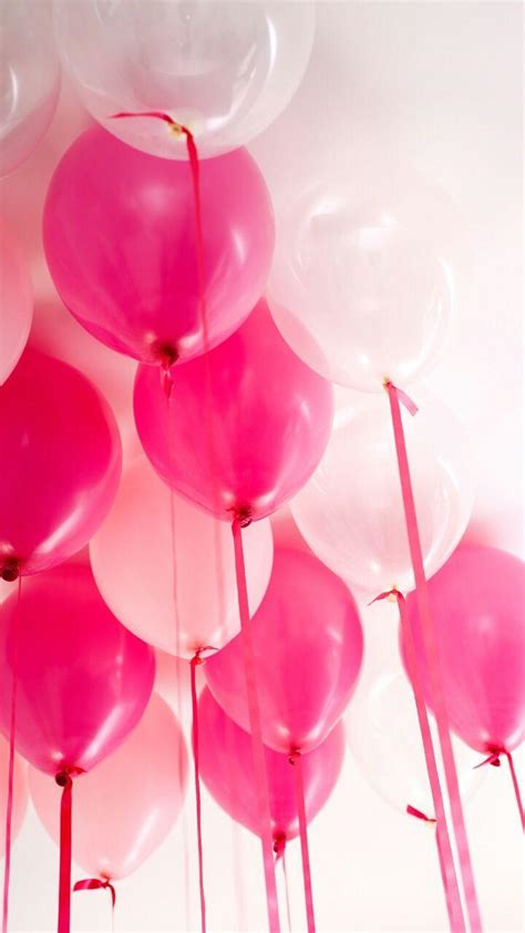 Pink Balloons Wallpapers Top Free Pink Balloons Backgrounds WallpaperAccess