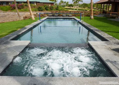 Fully net entire pool and spa. Pool Volleyball setup with hot tub in Hawaii (With images ...