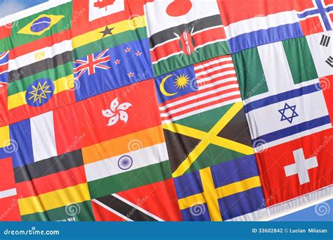 World Flags Stock Photography Image 33602842