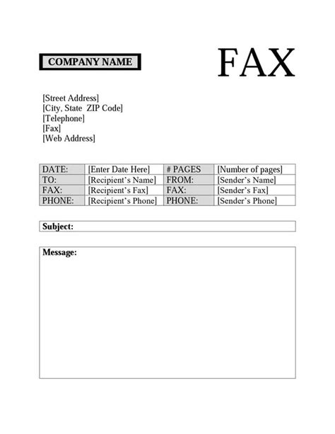 How To Make A Fax Cover Sheet Templates And Free Downloads Wps Office Blog