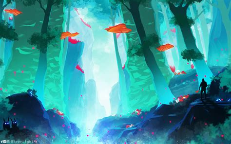 Fantasy Forest 4k Ultra Hd Wallpaper By Ronald Kuang