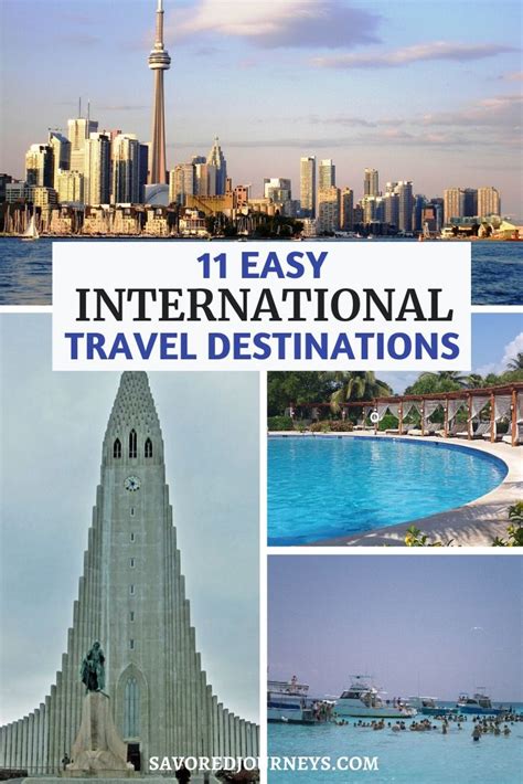 12 Easy International Travel Destinations For Your Next Vacation