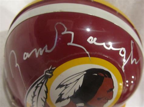Sammy Baugh And Eddie Lebaron Autographed Washington Redskins Mini Helmet Jsa Cert Ebay