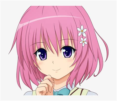Short Pink Hair Anime Character Transparent Png 1200x630 Free