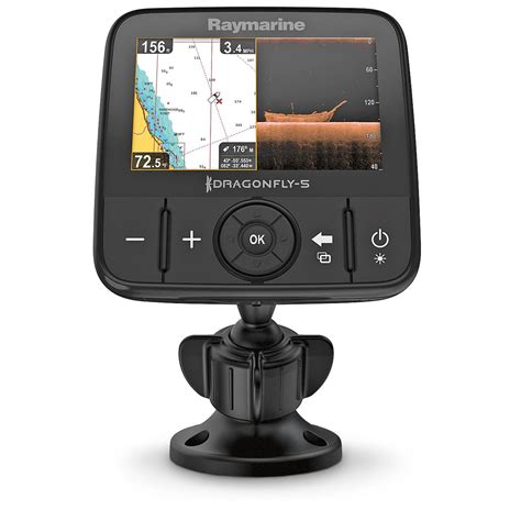 Raymarine Dragonfly 5 Pro Chirp With Downvision Gps Fish Finder
