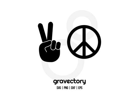 Peace Sign Svg Free Gravectory