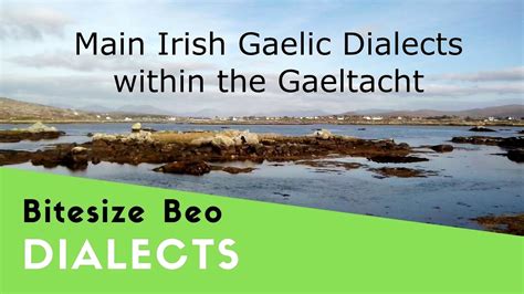 The 3 Main Irish Gaelic Dialects Youtube
