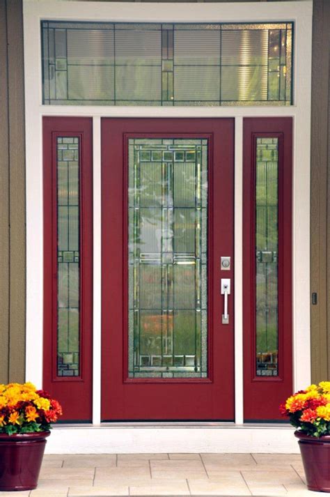 One of the following, based on class: Therma-Tru residential fiberglass entry doors undergo ...