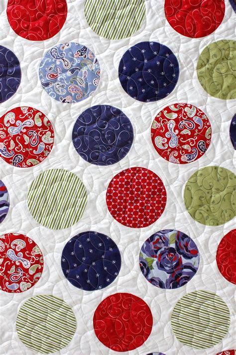 Simple Circles Quilt Coming Up Roses Blog Tour Circle Quilt