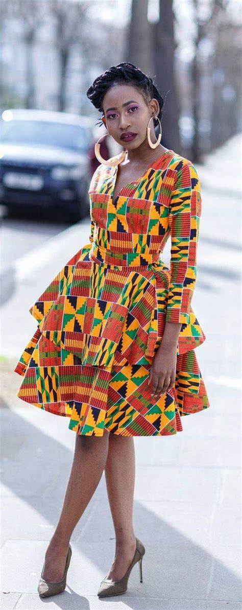 Vestido Estampado Africano Ropa Africana Para Las Mujeres Etsy