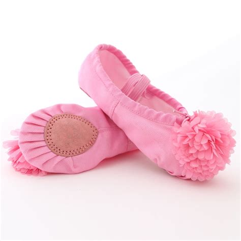 Soft Canvas Ballet Dance Shoes For Girls Kids Children High Quality