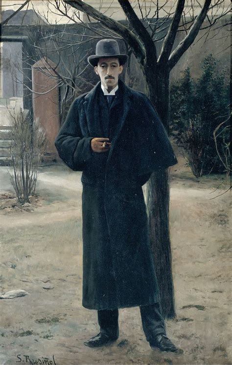 Portrait De Miguel Utrillo 1902 Par Santiago Rusinol 1861 1931