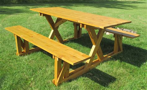 19 Picnic Table Woodworking Plans