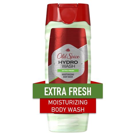 Old Spice Mens Moisturizing Hydro Body Wash Extra Fresh 16 Oz