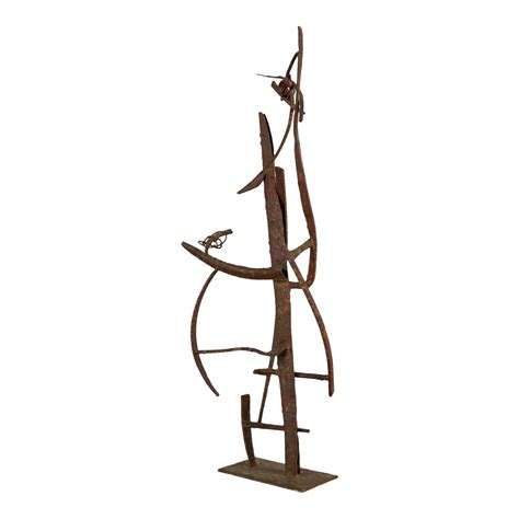 Jacobs Ladder Welded Metal Sculpture By Max Finkelstein Chairish