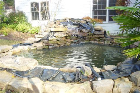 Concrete also works well for installing large ponds that can accommodate these large. Pond Liners For Koi Pond | Koi Fish Care Info
