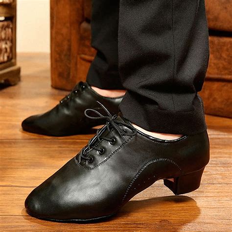 Dance Shoes Men Latin Tango Ballroom Mens Dancing Shoes Salsa Shoes Pu