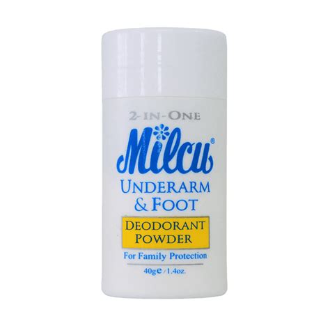 Milcu Underarm Foot Deodorant Powder 40g Manila Grocers