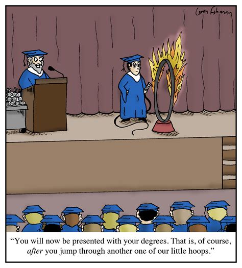 Graduation Comic Strip