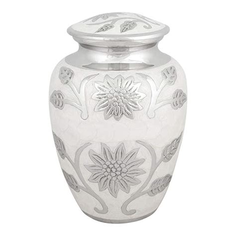 Perfect Memorials Medium Pearl Blossom Brass Cremation Urn Review