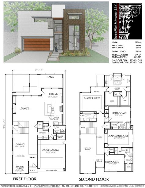 Two Storey House Floor Plan Homes Floor Plans Two Sto