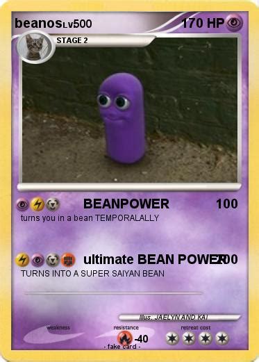 Pokémon Beanos 43 43 Beanpower My Pokemon Card
