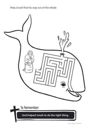 Image result for jonah and the whale craft | Kerohanian, Sekolah minggu