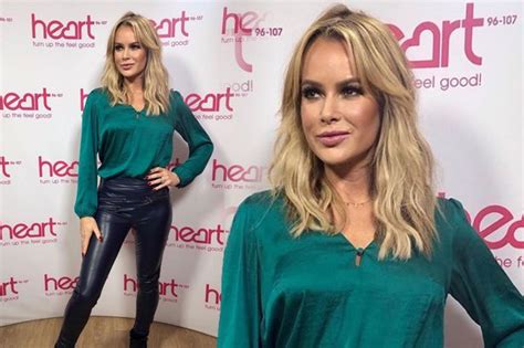 Bgt Babe Amanda Holden Flashes Fans As She Lifts Miniskirt Up For Racy