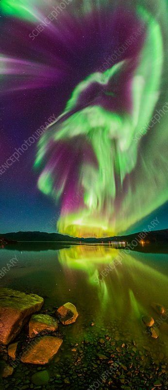 Aurora Borealis Greenland Stock Image C0360058 Science Photo