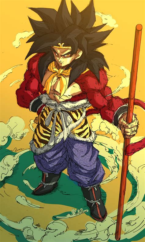 Son Goku And Sun Wukong Dragon Ball And More Drawn By Kouji Danbooru